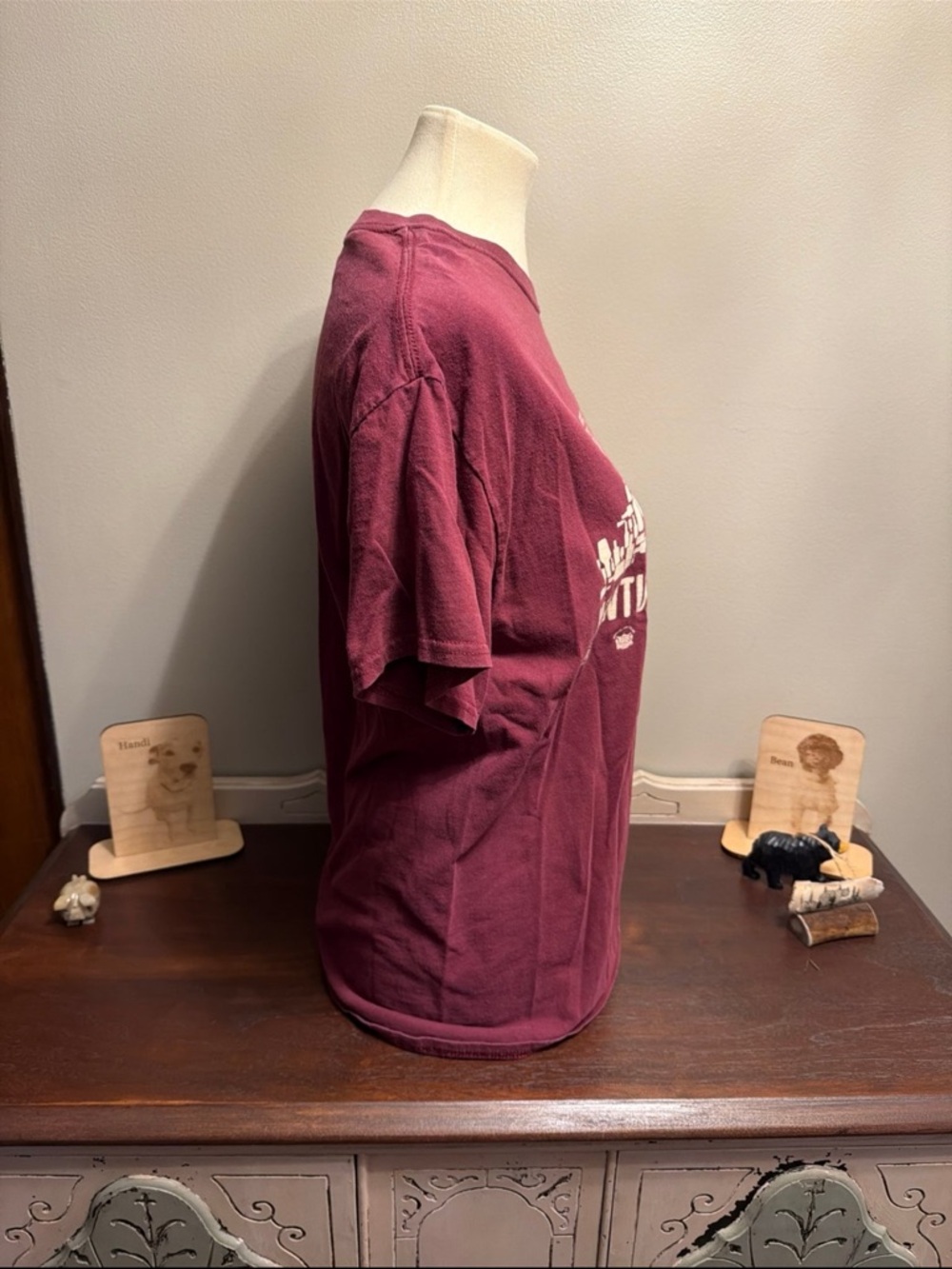 Kentucky Bourbon Trail 'Kentucky's Mash Appeal' Maroon Tee - Picture 6 of 7